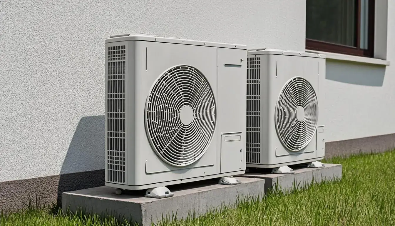 New Rheem cold-climate heat pump installed at a Surrey Cloverdale home