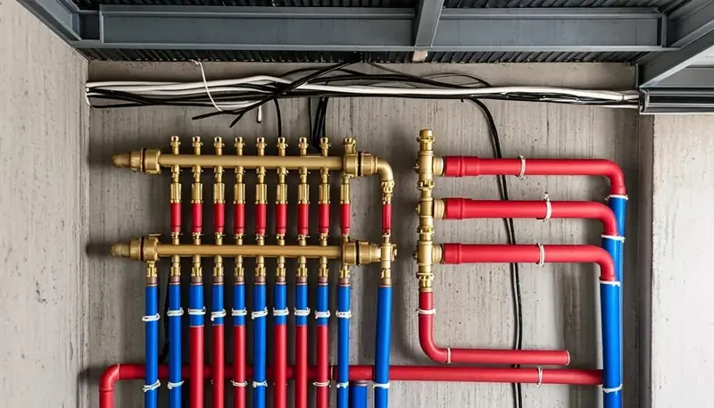 New pipe installation in the same Metro Vancouver home after renewal