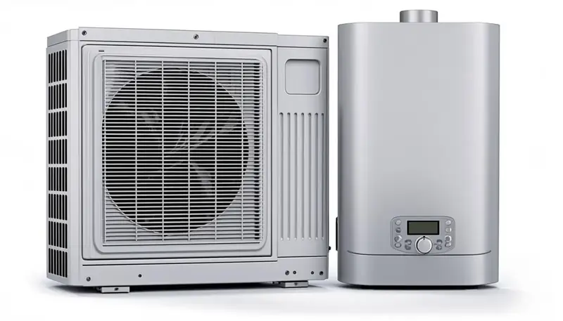 Inspecting furnace ignition and vent components on a Metro Vancouver high-efficiency furnace