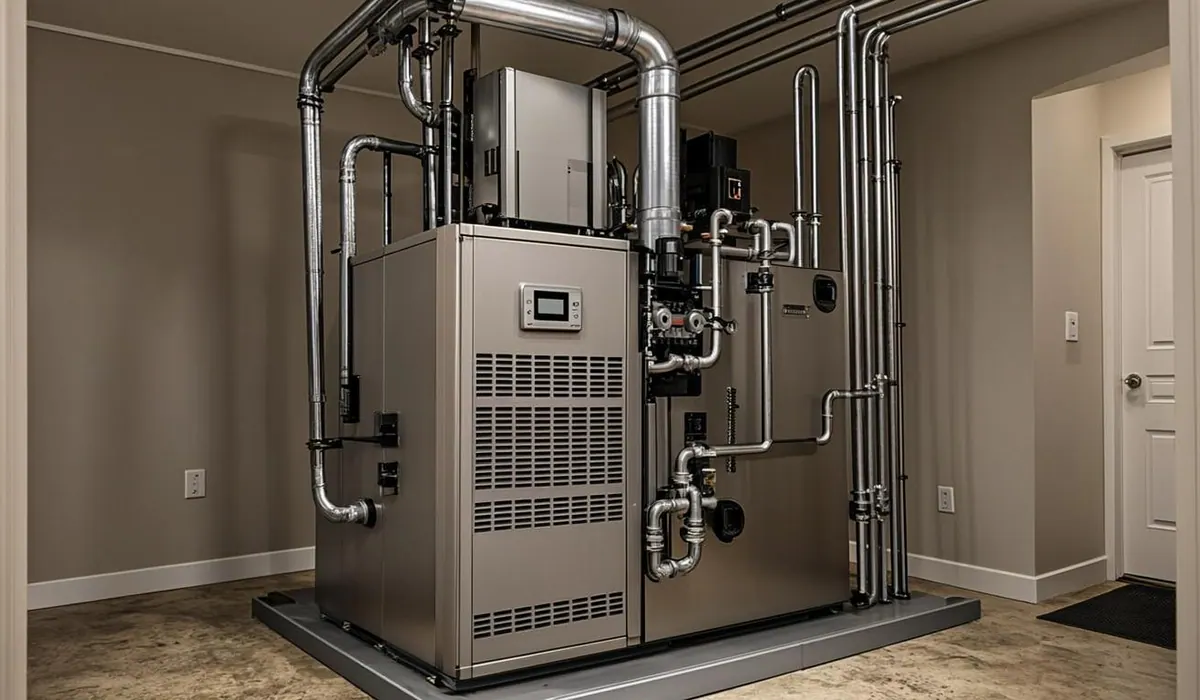Goodman value-tier furnace and air conditioner equipment installed by BC Home Service in Metro Vancouver