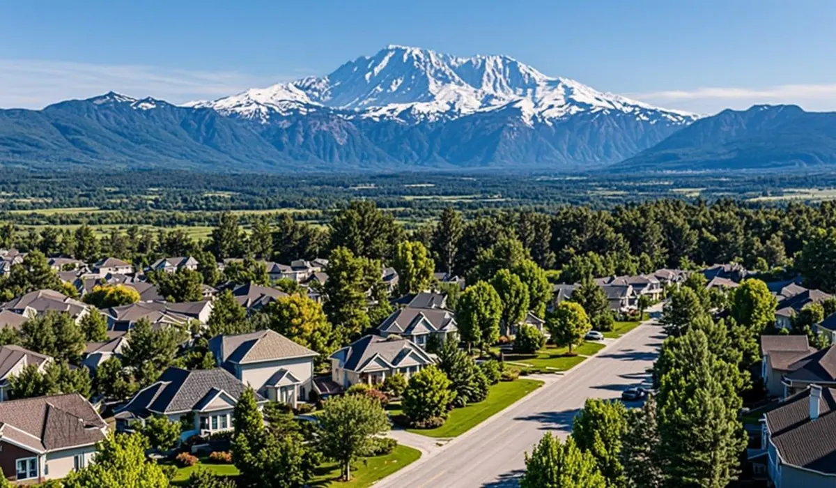 Maple Ridge BC community with Golden Ears mountain backdrop where BC Home Service provides plumbing services