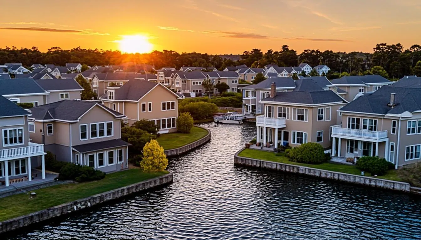 Richmond BC residential neighbourhoods and dykes where BC Home Service provides plumbing services