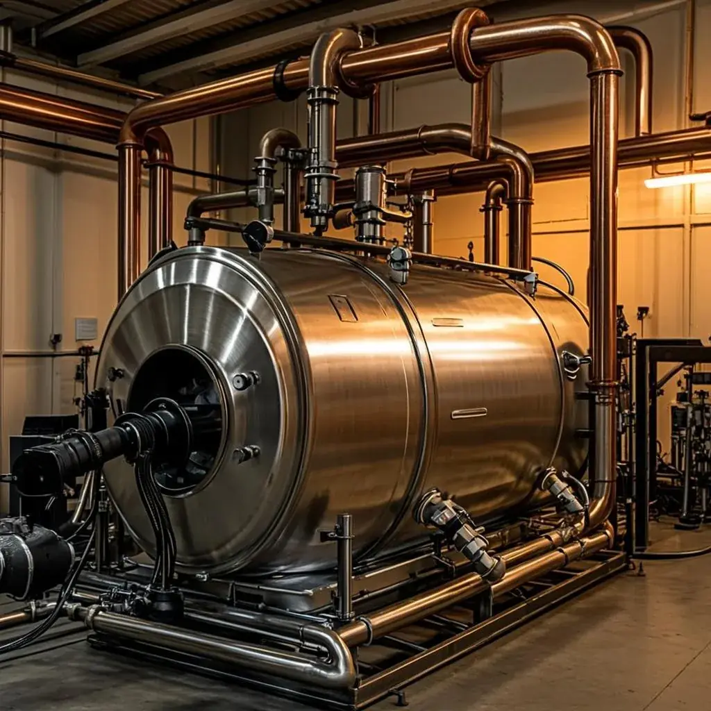 Sludged heritage boiler loop before repair in a Queens Park home in New Westminster